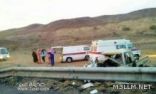 عسير تصحو على حادث مأساوي أودى بحياة 10 بينهم معلمتان (صور)