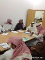 رئيس المجلس العلمي للمواد العلمية  يهنئ ا/عايض بن نافع الرحيلي بمناسبة حصوله على وسام التميز والجودة