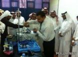 مكتب التربية والتعليم بمحافظة حبونا يطبيق مشروع المختبرات المحوسبة
