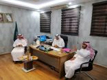 معرض تعليمي بثانوية معاذ بن جبل في الأحياء