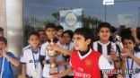 المدرسة السعودية بتبوك تحقق كأس صافيو للمرة الثانية