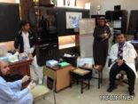 المدرسة السعودية تنفذ خطة الشراكة المجتمعية بالتعاون مع وزارة الصحه
