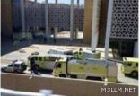 الآن.. مدني الرياض يباشر حادث التماس كهربائي بجامعة نورة (صور)