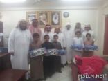 حوذان والبعيطي يكرمان المتميزين من الصف الخامس