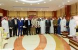 مدير جامعة الجوف أ.د / البشري يلتقي المنسقين الإعلاميين داخل الجامعة