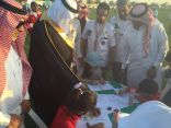 نادي الحي بمدرسة عمورية بتبوك يشارك في المشروع الكشفي لحماية البيئة