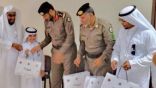 شاهد … زيارة أبناء شهداء الواجب ومنسوبي التعليم المتوفين لمحافظة الجموم