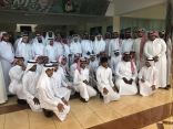 معالي مدير جامعة الملك عبدالعزيز بجده يلتقي بطلاب وطالبات التعليم العام بمحافظة رابغ