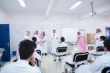 مدير تعليم البكيرية يتفقد سير الدراسة بالفصل الصيفي في ثانوية البكيرية