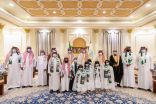 سمو أمير منطقة الجوف يستقبل مدير التعليم والطلاب والطالبات