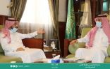 محافظ الخرج يُدشن مسابقة مدرستي الرقمية للتعليم الإلكتروني والتعليم عن بعد