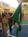 طلاب مدارس اﻷندلس اﻷهلية بتبوك يقدمون عرضا عسكريا