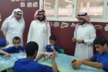 برنامج  تلوين الفخّار لطلاب التربية الخاصة في مدرسة عمر بن عبدالعزيز برأس تنورة