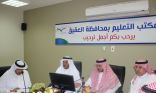 القيادات التعليمية بمنطقة الباحة تقف ميدانيا على الأداء التعليمي بمدارس العقيق .