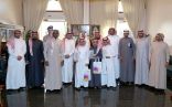 محافظ الطائف يستقبل أبطال العالم في الرياضيات