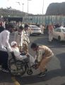 كشافة السلام بالرياض تشارك في خدمة زوار بيت الله الحرام