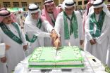 جامعة الملك سعود تحتفل باليوم الوطني بمشاركة فئة ذوي الاعاقة ومنسوبي الجامعة