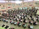 مدير تعليم الدوادمي .. يتفقد سير الاختبارات