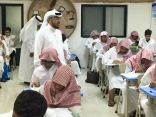 58 طالباً في اختبار القدرات العقلية ” IQ ” بثانوية أبي أيوب الأنصاري