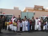 تدشين أسبوع المرور بالمدرسة السعودية بالعيص