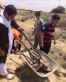 طلاب عسير يؤهلون المقابر