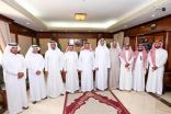 محافظ حقل يستقبل مدير تعليم منطقة تبوك