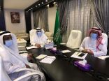 المدير العام يترأس اجتماع المبادرات المشاركة في ملتقى مكة الثقافي1442هـ