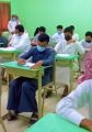 ٦٤٠ طالب من ثانوية الفضيل بن عياض، ينتظمون في اختبارات الفصل الاول”حضوريا” بتعليم”مكة”