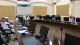 مدير تعليم المذنب .. يرأس  اجتماع لجنة الإشراف على عملية التعليم عن بعد