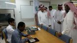 ثانوية سعيد بن جبير بالدمام تشارك بفعالية  ” هكذا يبصرون “
