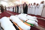أهالي الداير يشيعون ضحايا حادثة مكتب التعليم ” والوزير يتقدمهم “