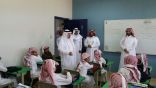 مدير تعليم الطائف يتفقد المدارس التابعة لمكتب التعليم بمحافظة تربة