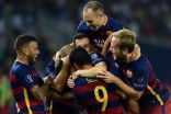 برشلونه بطلاً للسوبر الأوروبي