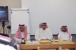 إجتماع إدارة مدرسة أبو عبيدة بن الجراح بالدمام بالمعلمين