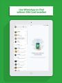 تطبيق الوتس اب للايباد