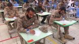 بالصور جنودنا المرابطين بنجران على مقاعد ” الاختبارات “
