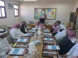 ابتدائية الامام حفص ومتوسطة الامام قالون بالواديين تستضيف لقاء المرشدين الطلابيين بقطاع أحد رفيدة