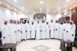 محافظ الزلفي يلتقي المعلمين بمناسبة اليوم العالمي للمعلم