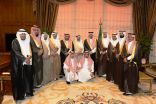 منسوبو تعليم عسير قي زيارة لأمير عسير ونائبه