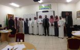 مشغل تربوي لقواعد الخط العربي وأنواعه بثانوية الهداية بالدمام
