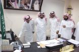 الطريقي يدشن تطبيق المدرسة الذكية في ثانوية الرياض