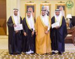 أمير القصيم يستقبل وكيل الجامعة الحاصل على جائزة الملك سلمان